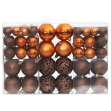 vidaXL 100-piece Christmas Ball Set 3/4/6 cm Gold