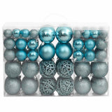 vidaXL 100-piece Christmas Ball Set 3/4/6 cm Gold