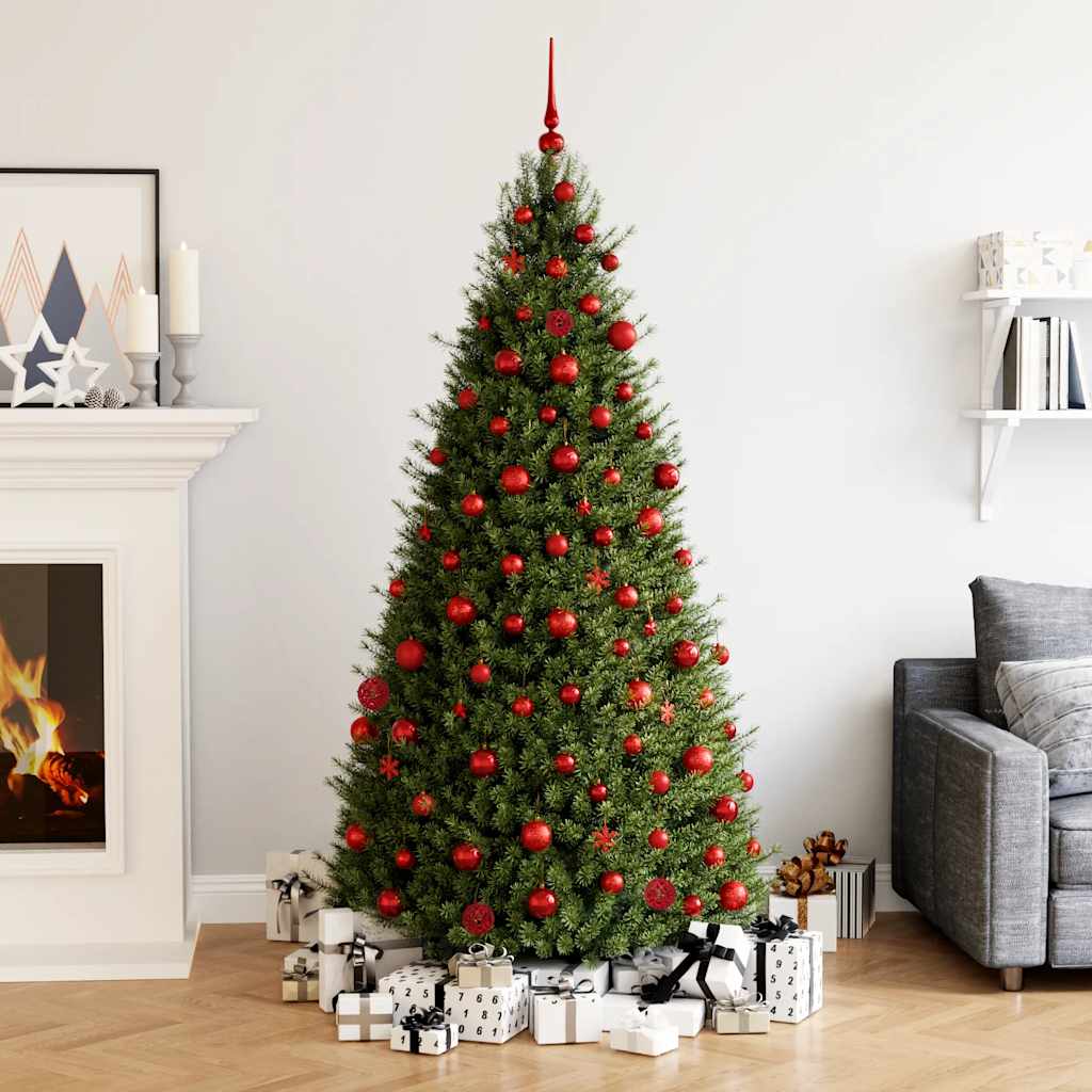vidaXL 111-delige Kerstballenset polystyreen goudkleurig
