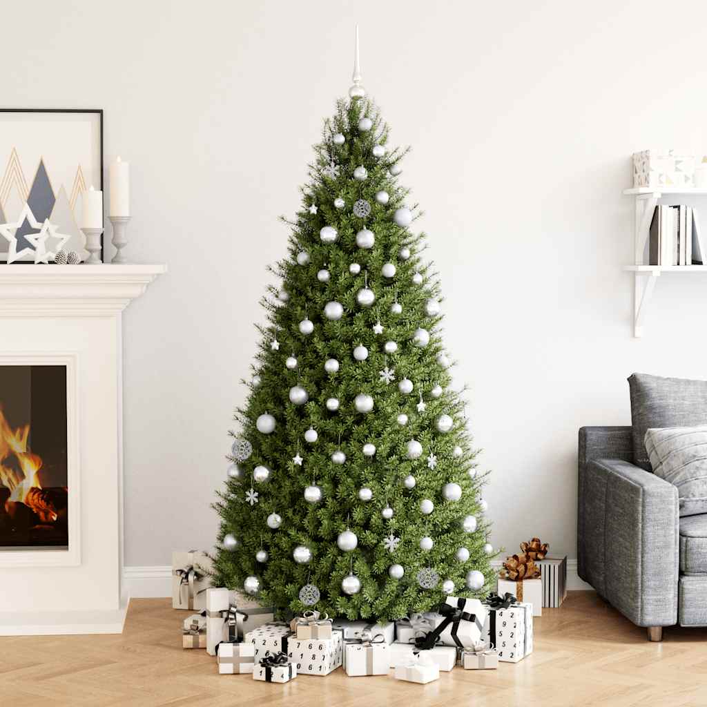 vidaXL 111-delige Kerstballenset polystyreen goudkleurig
