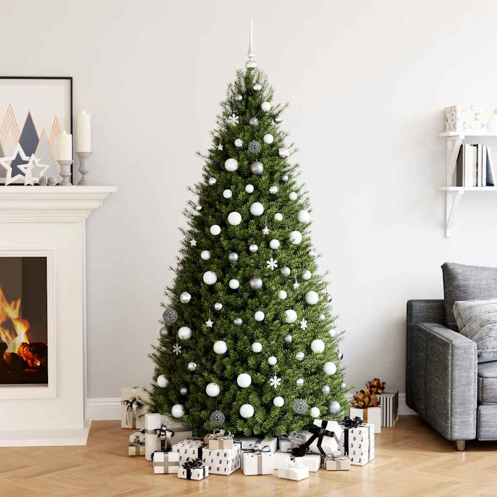 vidaXL 111-delige Kerstballenset polystyreen goudkleurig