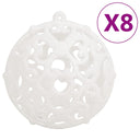 vidaXL 111-delige Kerstballenset polystyreen goudkleurig