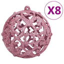 vidaXL 111-delige Kerstballenset polystyreen goudkleurig