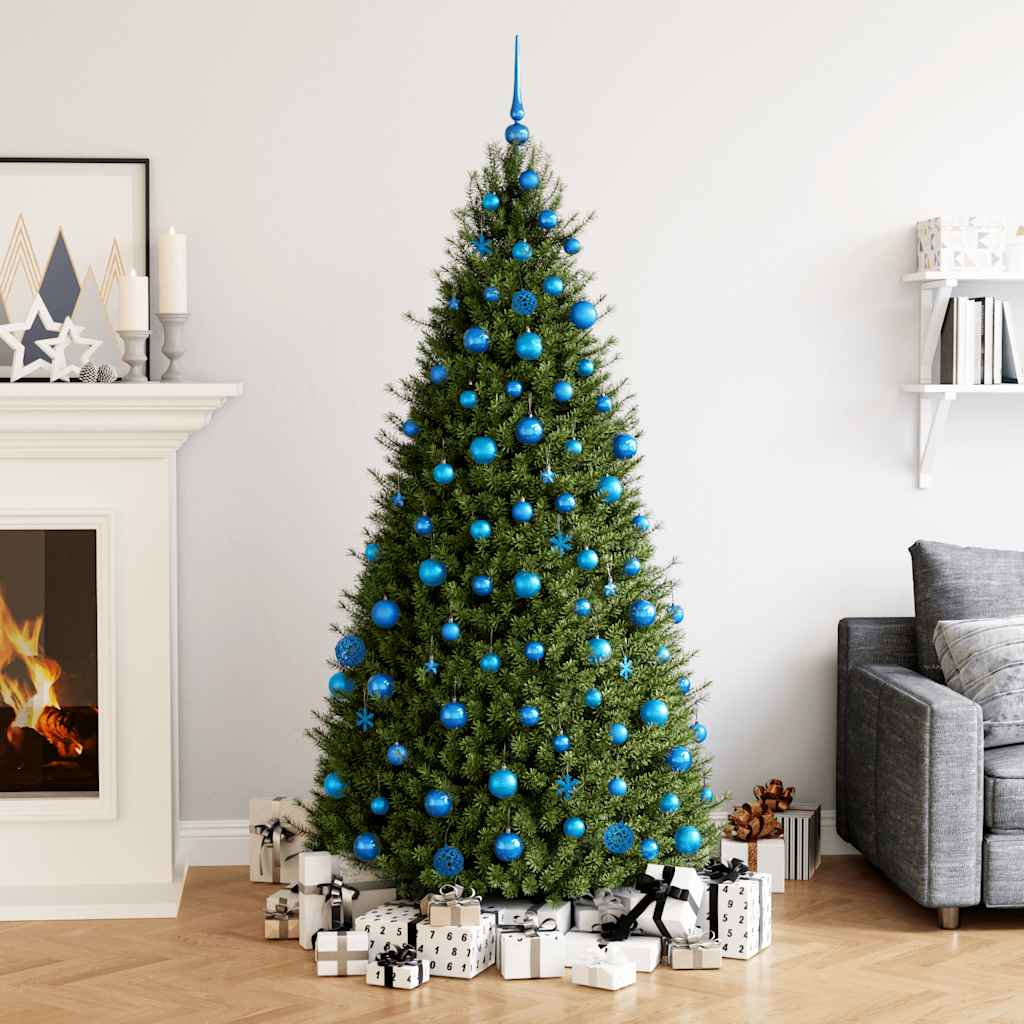 vidaXL 111-delige Kerstballenset polystyreen goudkleurig