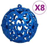 vidaXL 111-delige Kerstballenset polystyreen goudkleurig