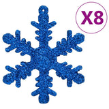 vidaXL 111-delige Kerstballenset polystyreen goudkleurig
