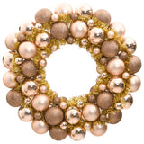 vidaXL Kerstkrans 45 cm polystyreen goudkleurig