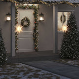 vidaXL Christmas Lights with Ground Spike and LEDs 3 pcs 57 cm Red