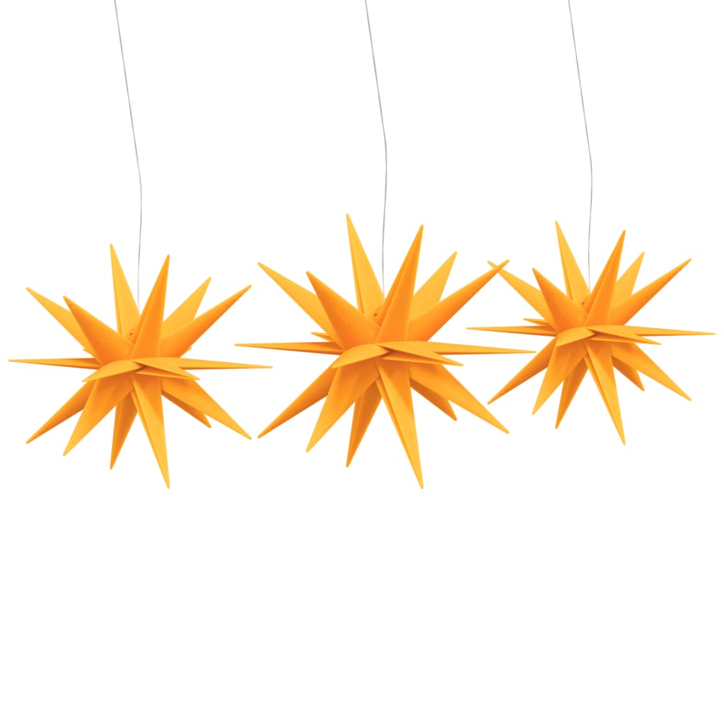 vidaXL Kerstlampen met LED's 3 st inklapbaar rood
