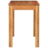 vidaXL Dining Table 110x55x76 cm Solid Acacia Wood