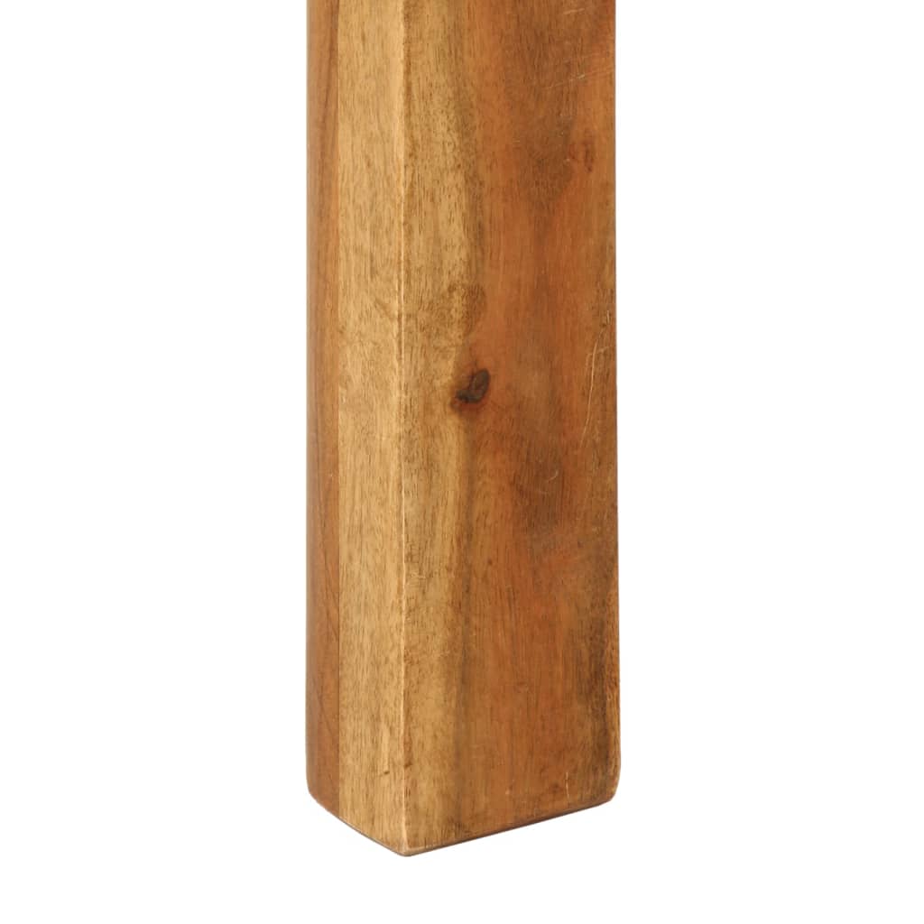 vidaXL Dining Table 110x55x76 cm Solid Acacia Wood