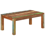 vidaXL Coffee Table 80x80x40 cm Solid Mango Wood