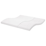 vidaXL Schuimmatras 7 zones hardheid 20 ILD 80x200 cm wit