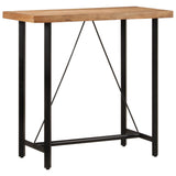 vidaXL Bar Table 60x60x107 cm Solid Acacia Wood