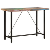 vidaXL Bar Table 60x60x107 cm Solid Reclaimed Wood