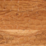 vidaXL Nachtkastje 40x33x46 cm massief mangohout zwart