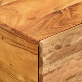 vidaXL Coffee table 100x54x40 cm solid mango wood black
