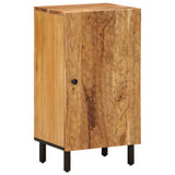 vidaXL Side Cabinet 40x33x75 cm Solid Mango Wood Black