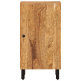 vidaXL Side Cabinet 40x33x75 cm Solid Mango Wood Black