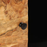 vidaXL Bijzetkast 80x33x75 cm massief acaciahout