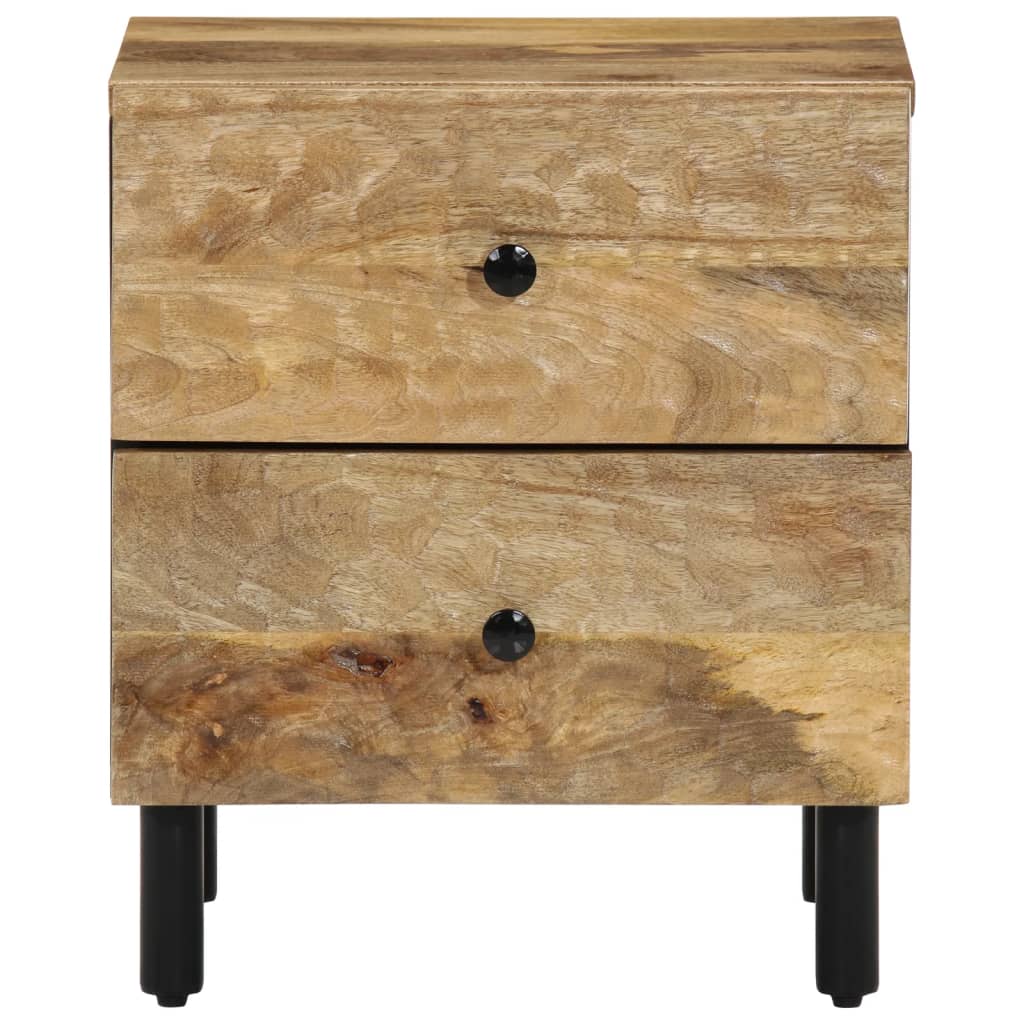 vidaXL Nachtkastje 40x33x46 cm massief acaciahout