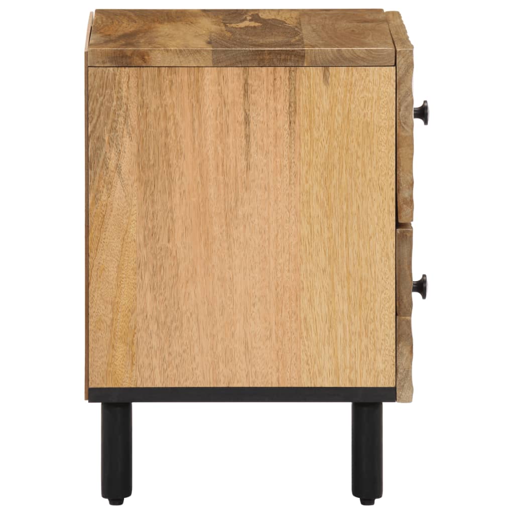 vidaXL Nachtkastje 40x33x46 cm massief acaciahout