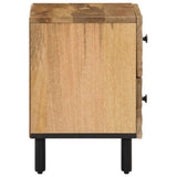 vidaXL Nachtkastje 40x33x46 cm massief acaciahout