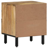 vidaXL Nachtkastje 40x33x46 cm massief acaciahout