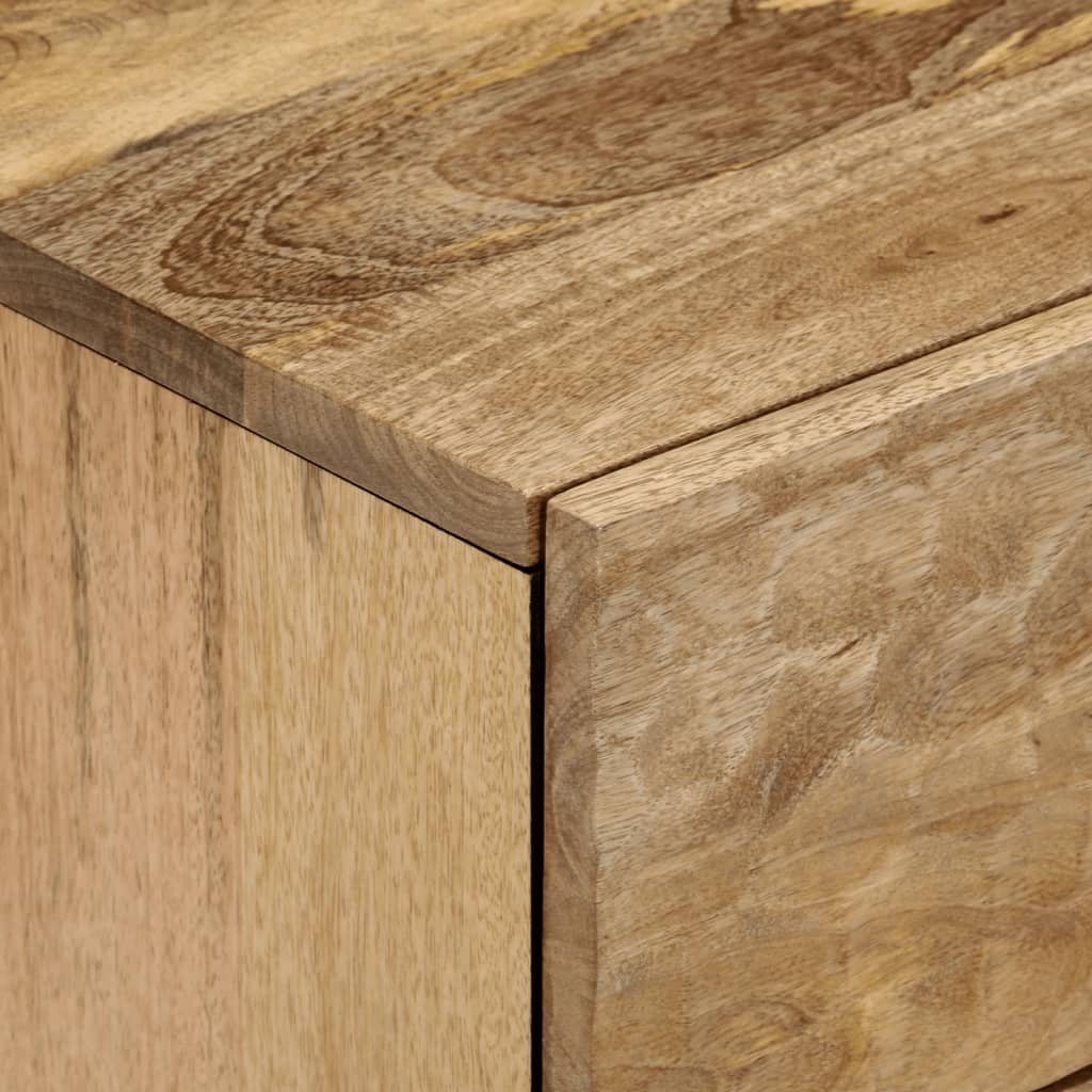 vidaXL Nachtkastje 40x33x46 cm massief acaciahout
