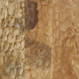 vidaXL Badkamerkast 38x33x160 cm massief mangohout zwart