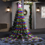 vidaXL Christmas tree lights 320 warm white LEDs 375 cm