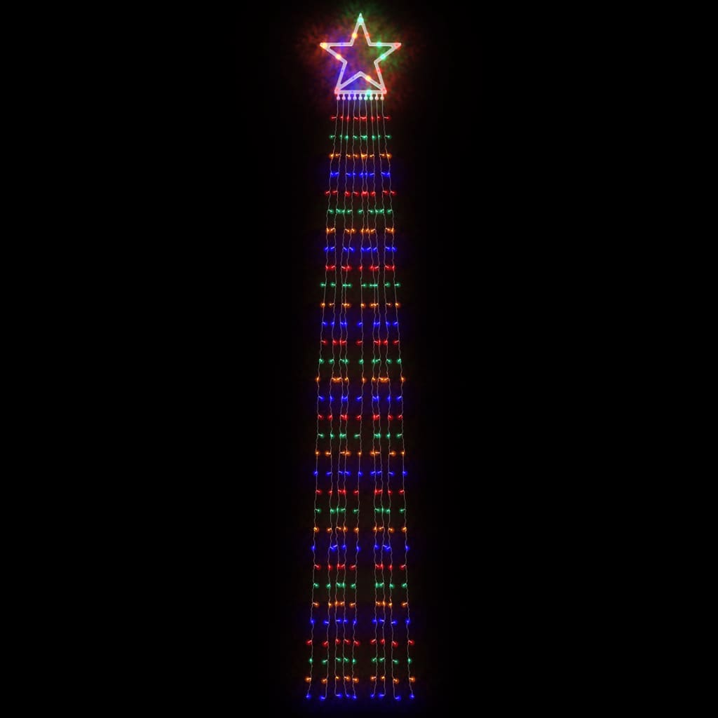 vidaXL Christmas tree lights 320 warm white LEDs 375 cm