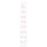 vidaXL Christmas tree lights 320 warm white LEDs 375 cm