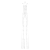 vidaXL Christmas tree lights 320 warm white LEDs 375 cm