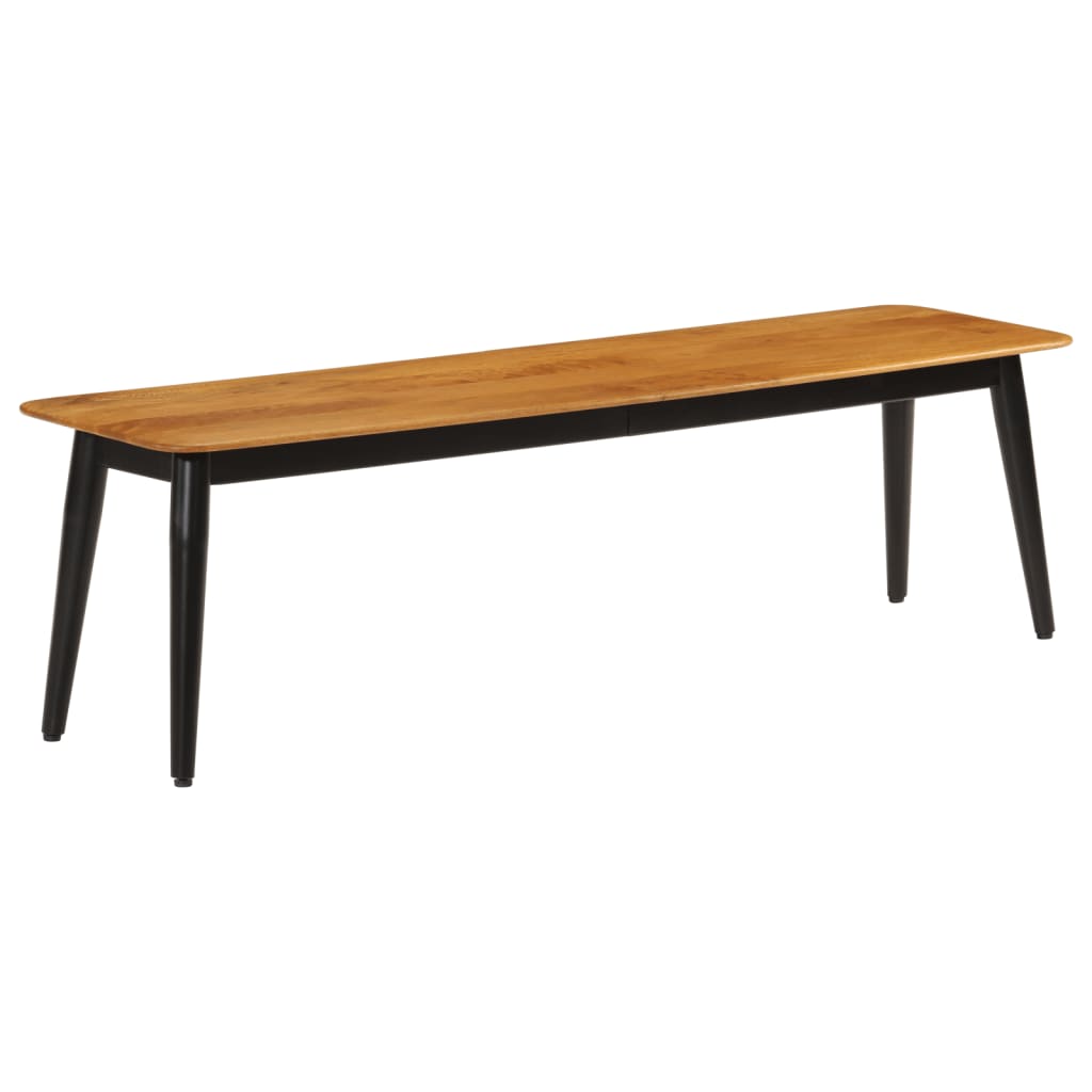 vidaXL Bankje 160x40x45 cm massief mangohout