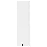 vidaXL Bathroom Cabinet with Mirror and LED 45x13x52 cm White