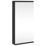 vidaXL Bathroom Cabinet with Mirror 30x24x60 cm White