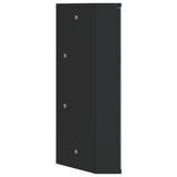 vidaXL Bathroom Cabinet with Mirror 30x24x60 cm White