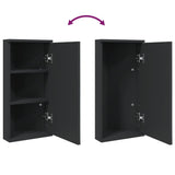 vidaXL Bathroom Cabinet with Mirror 30x24x60 cm White