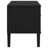 vidaXL TV cabinet SENJA 106x40x49 cm rattan solid pine wood brown