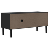 vidaXL TV cabinet SENJA 106x40x49 cm rattan solid pine wood brown