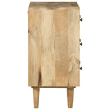 vidaXL Ladekast 70x35x70 cm massief mangohout
