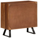 vidaXL Ladekast 70x35x70 cm massief acaciahout honingbruin