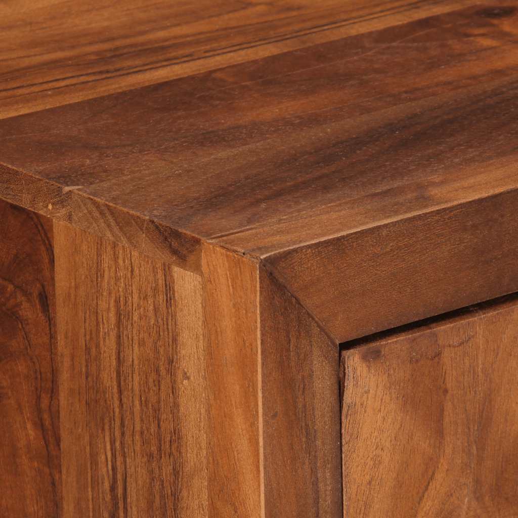vidaXL Ladekast 70x35x70 cm massief acaciahout honingbruin
