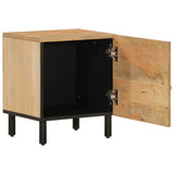 vidaXL Nightstand 40x33x46 cm Solid Mango Wood