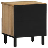 vidaXL Nachtkastje 40x33x46 cm massief mangohout