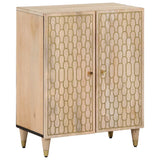 vidaXL Sideboard 60x33x75 cm solid mango wood