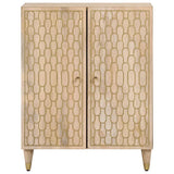 vidaXL Sideboard 60x33x75 cm solid mango wood