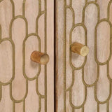 vidaXL Sideboard 60x33x75 cm solid mango wood