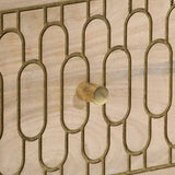 vidaXL Bijzetkast 60x33x75 cm massief mangohout